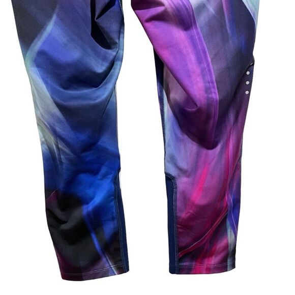 NIKE Dri Fit Running Yoga Leggings Multi-Color Size M - Picture 6 of 16